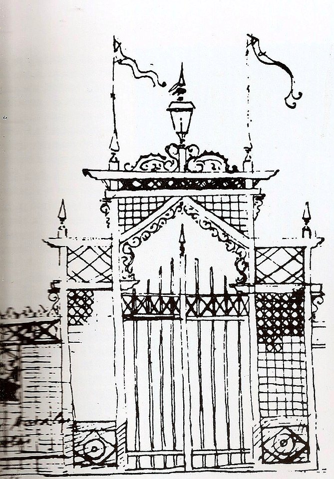Porta dels Jardins de l'Euterpe