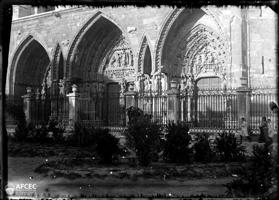 Porta principal de la catedral de Lleó