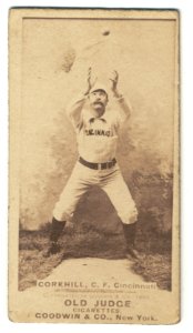 Pop Corkhill, Cincinnati Red Stockings, baseball card portrait LCCN2007686978