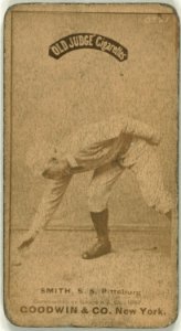 Pop Smith, Pittsburgh Alleghenys, baseball card portrait LCCN2007686943