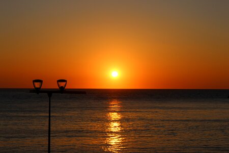 St jean de luz sunset bay photo