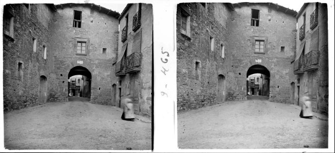 Portal del poble de Santpedor