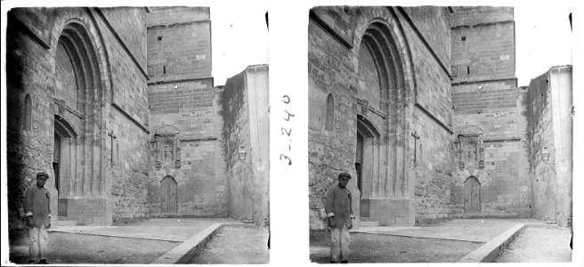 Portada de l´església parroquial de Sineu