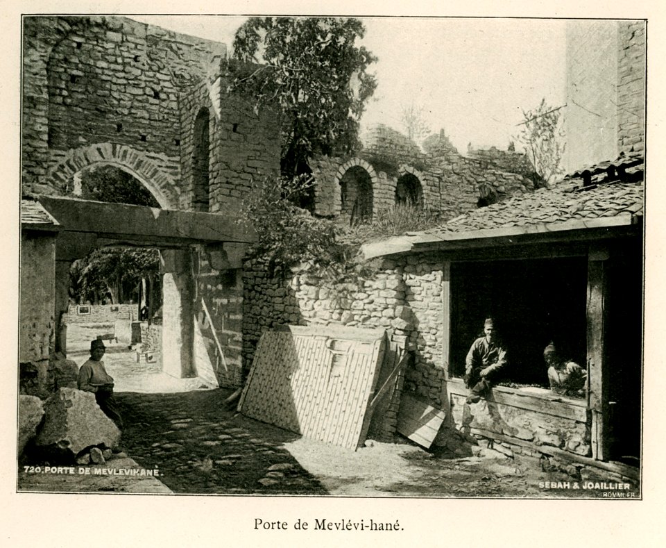 Porte de Mevlevi-hané - Barth Hermann - 1913