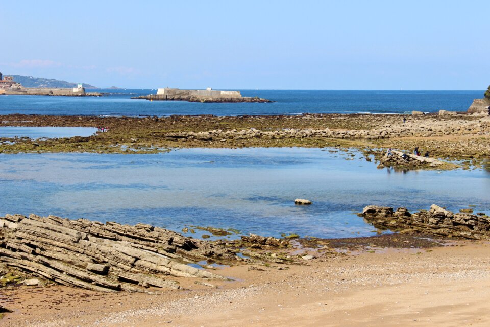 St jean de luz beach pebbles