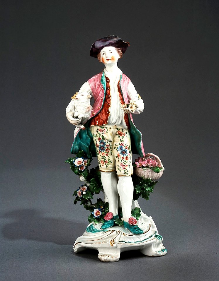 Porslin. Figurin - Hallwylska museet - 89119