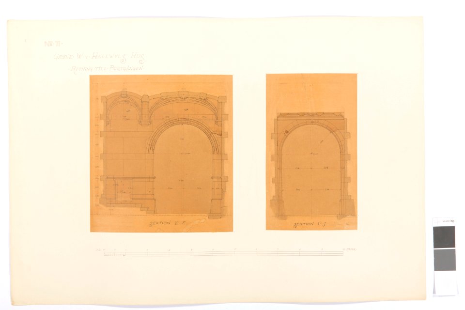 Portgången i Hallwylska palatset - Hallwylska museet - 101068