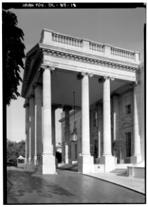Portico from Northwest