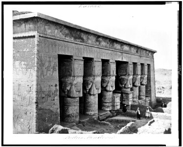 Portico. Denderah LCCN94514411