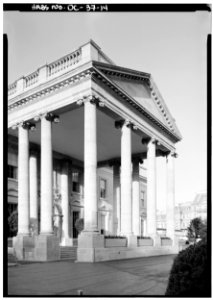 PORTICO FROM NORTHEAST