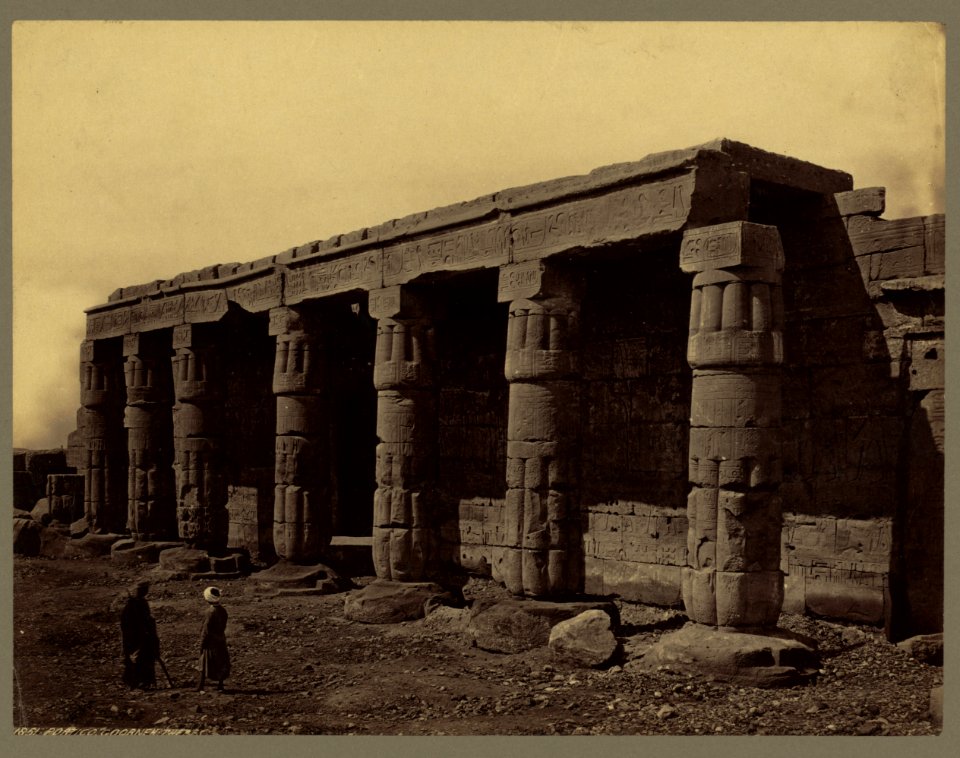Portico. Goorneh. Thebes LCCN2004672011