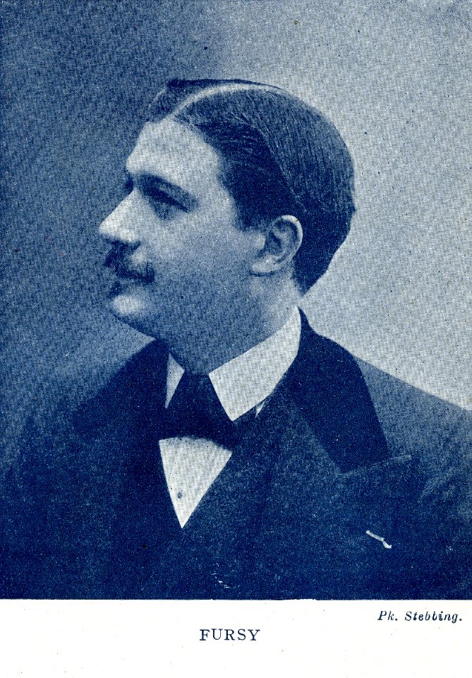 Portrait de Henri Fursy (1866-1929) par Edouard Stebbing Photographe (18..-1915).