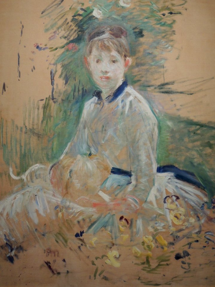 Portrait de Mlle Lambert (Morisot)
