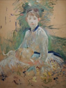 Portrait de Mlle Lambert (Morisot)