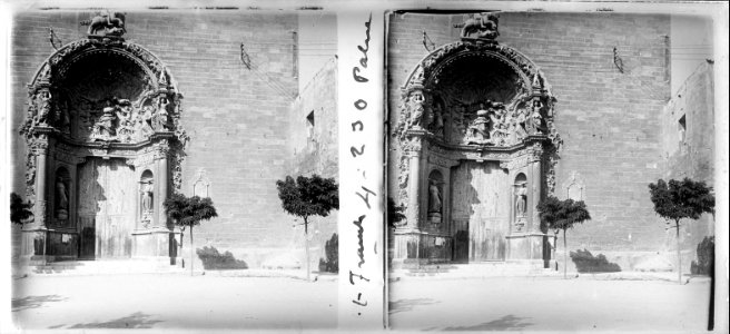 Portada de l'església de Sant Francesc a Palma de Mallorca