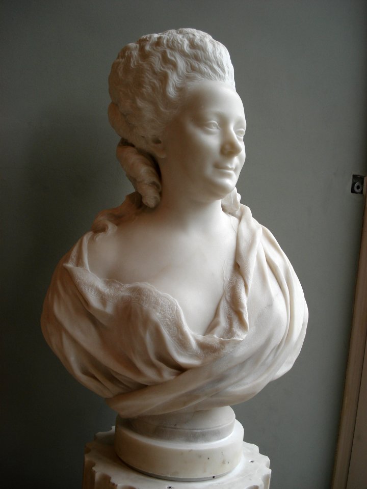 Portrait bust by Attiret Louvre RF2040