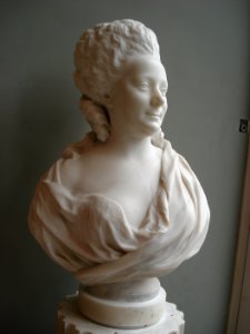 Portrait bust by Attiret Louvre RF2040