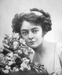 Portrait of Adrienne Augarde by Lallie Charles