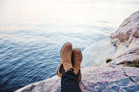 Ocean sea rock photo