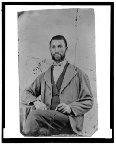 Portrait of an African American man, seated LCCN2006688035