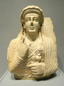 Portrait of a Lady, Palmyra, Syria, 3rd century CE - Nelson-Atkins Museum of Art - DSC08269