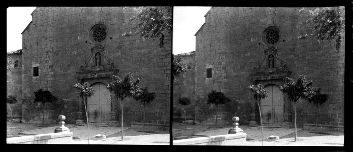 Porta d'entrada de Sant Nicolau de Bellpuig