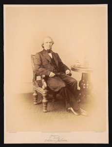 Portrait of Andrew Johnson - A. Gardner, photographer, 511 Seventh Street, Washington. LCCN2002736311