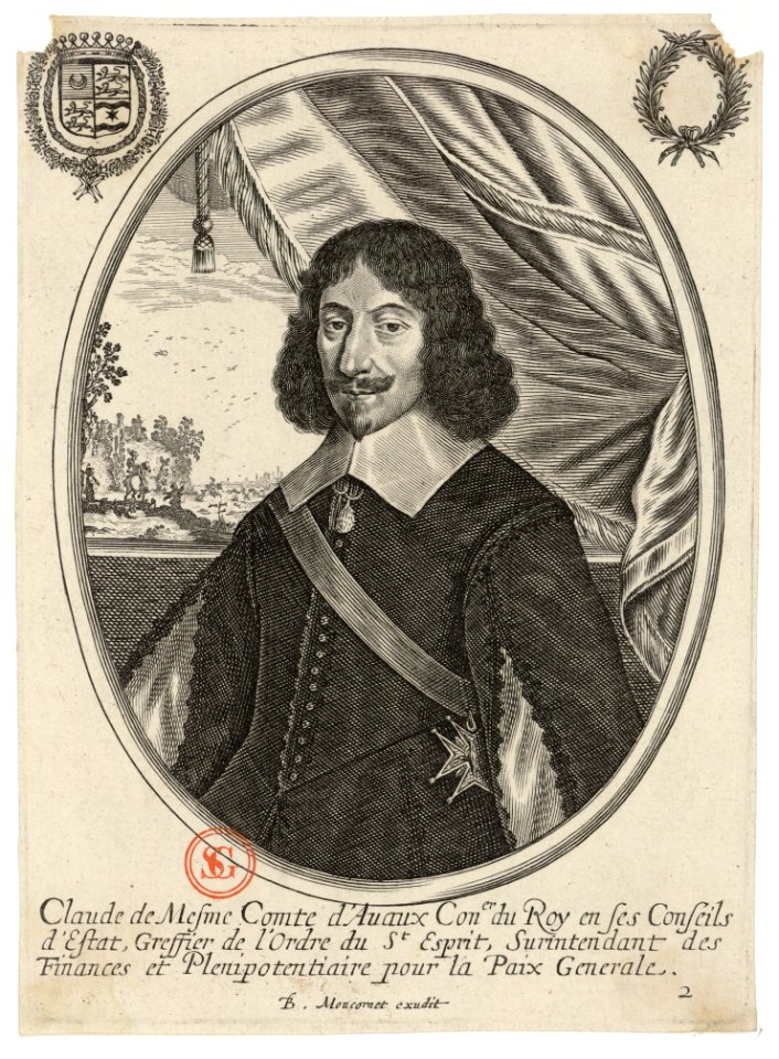 Portrait of Claude de mesmes