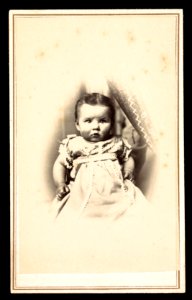 Portrait of an infant) - J. G. Stacy, Artist, cor. Main and Cherry Sts., Rahway, N.J LCCN2016653187