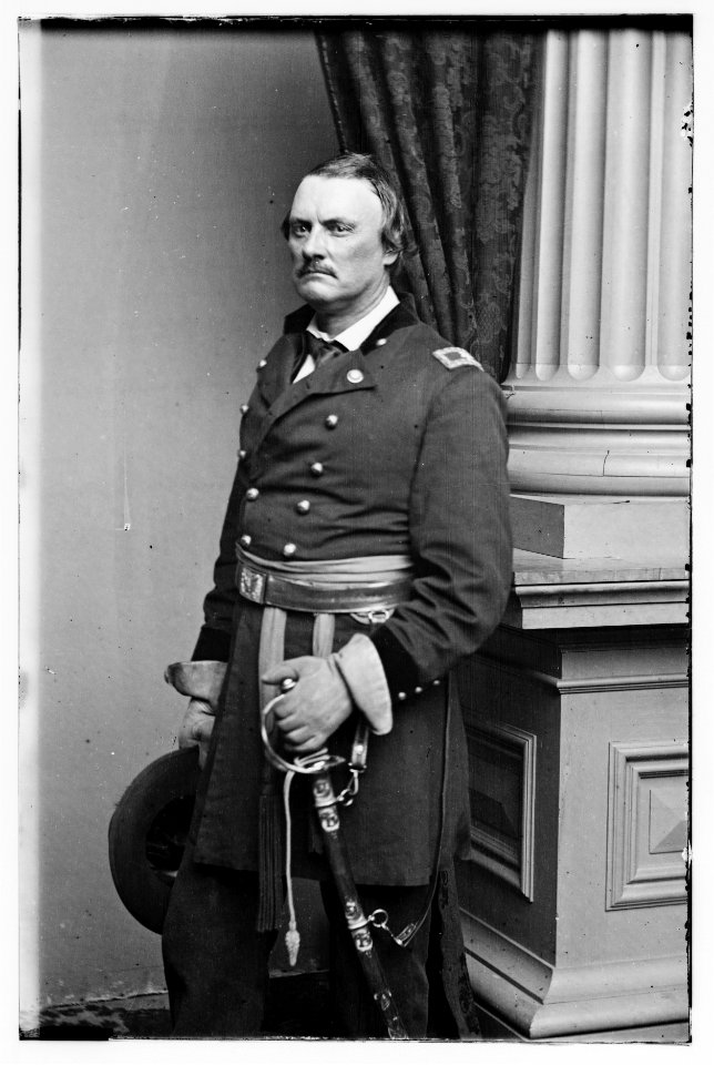 Portrait of Brig. Gen. Israel B. Richardson, officer of the Federal Army (Maj. Gen. from July 4, 1862) LOC cwpb.07082
