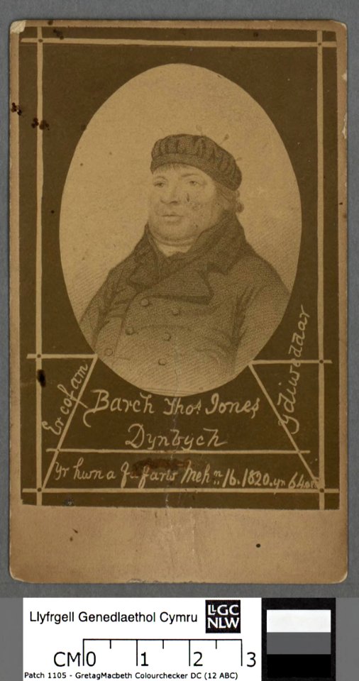 Portrait of Er cof am y diweddar Barch. Thos. Jones, Dynbych (4674171)
