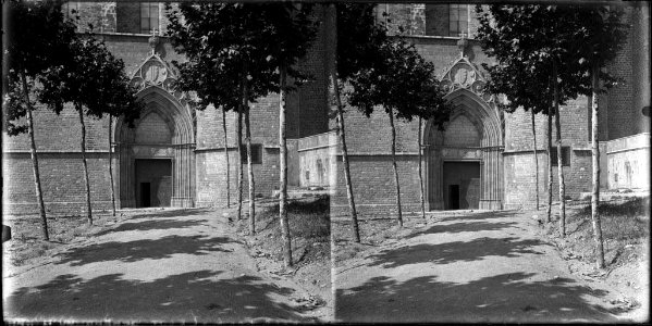 Portal del monestir de Pedralbes