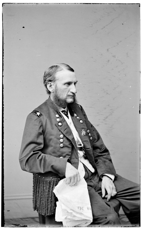 Portrait of Maj. Gen. (as of June 18, 1865) Judson Kilpatrick, officer of the Federal Army LOC cwpb.04870