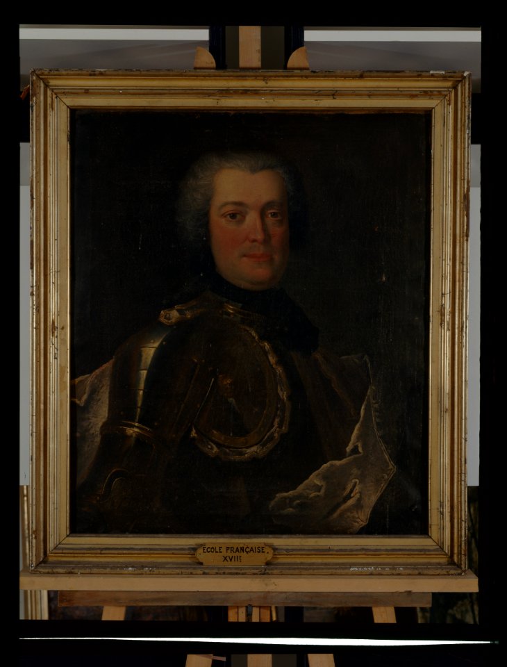 Portrait d'homme en armure - anonyme - musée d'art et d'histoire de Saint-Brieuc, 230