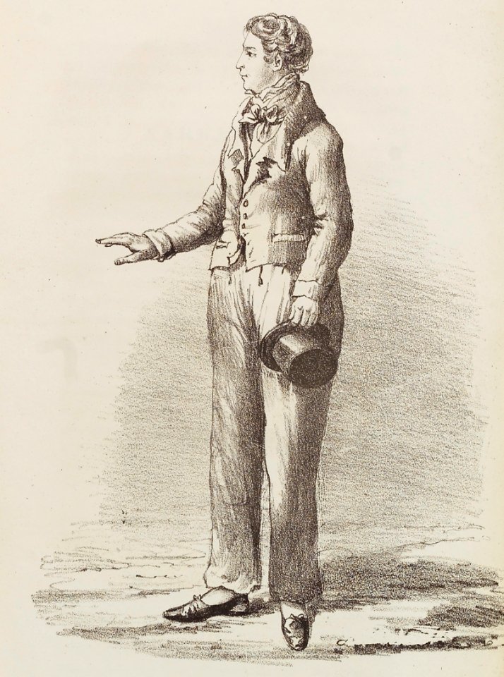 Portrait of James Allen (The Female Husband), 1829