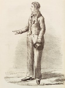 Portrait of James Allen (The Female Husband), 1829 photo