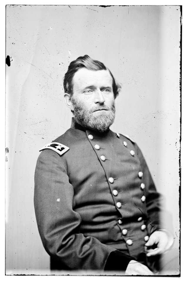 Portrait of Maj. Gen. Ulysses S. Grant, officer of the Federal Army LOC cwpb.06941
