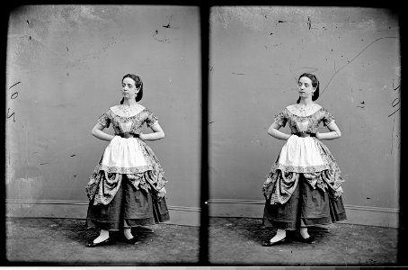 Portrait of lady (possibly actress^) - NARA - 526762