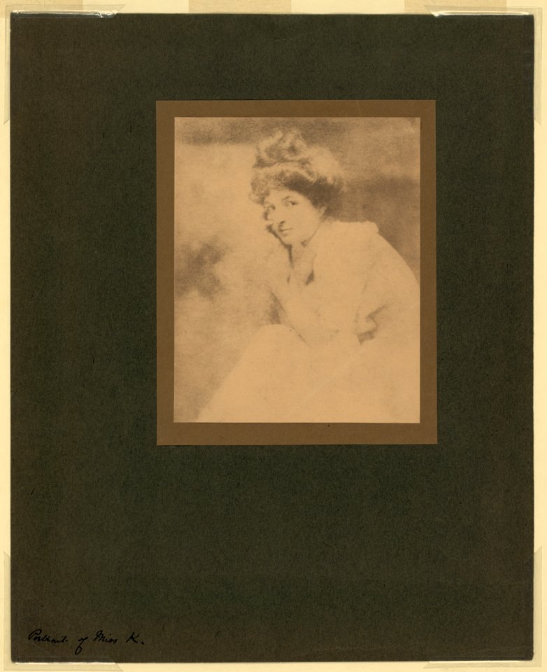 Portrait of Miss K LCCN2004675088