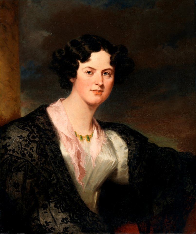 Portrait of Mrs Clementson P5707