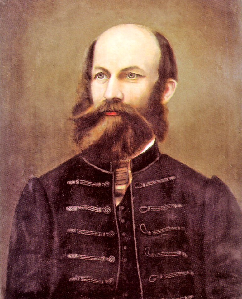 Portrait of Mór Jókai 1869