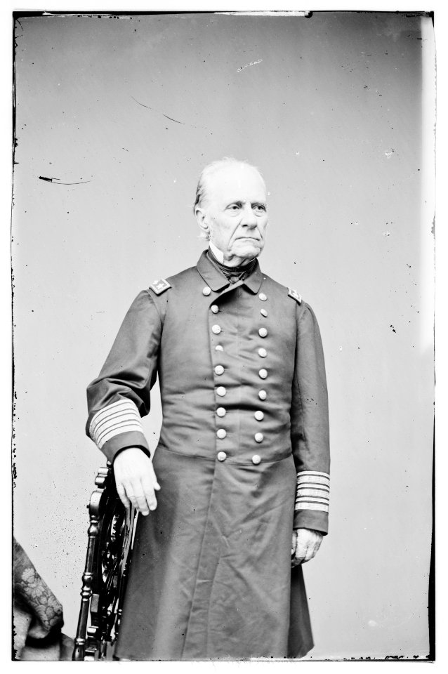 Portrait of Rear Adm. William B. Shubrick, officer of the Federal Navy LOC cwpb.05306