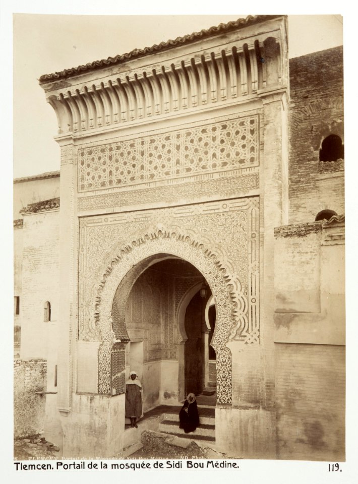 Porten till Sidi Bou Médine-moské, Tlemcen, Algeriet - Hallwylska museet - 107975