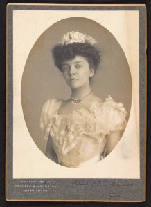 Portrait of Miss Roosevelt, no. 1 LCCN2001697271