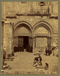 Portes du St. Sépulcre Gates of the Holy Sepulchre - - Bonfils. LCCN2004669840