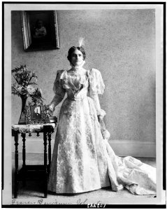 Portrait of Mrs. McKinley, no. 3 - Frances Benjamin Johnston. LCCN91784412