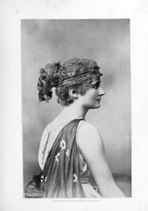 Portrait of actress Mary Anderson by W. and D. Downey