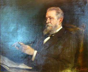 Portrait of William Lowthian Green by Frederic Yates, The Pacific Club