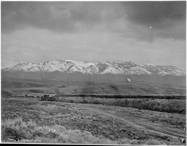 Portneuf Mountains. Power or Bannock County, Idaho - NARA - 516766