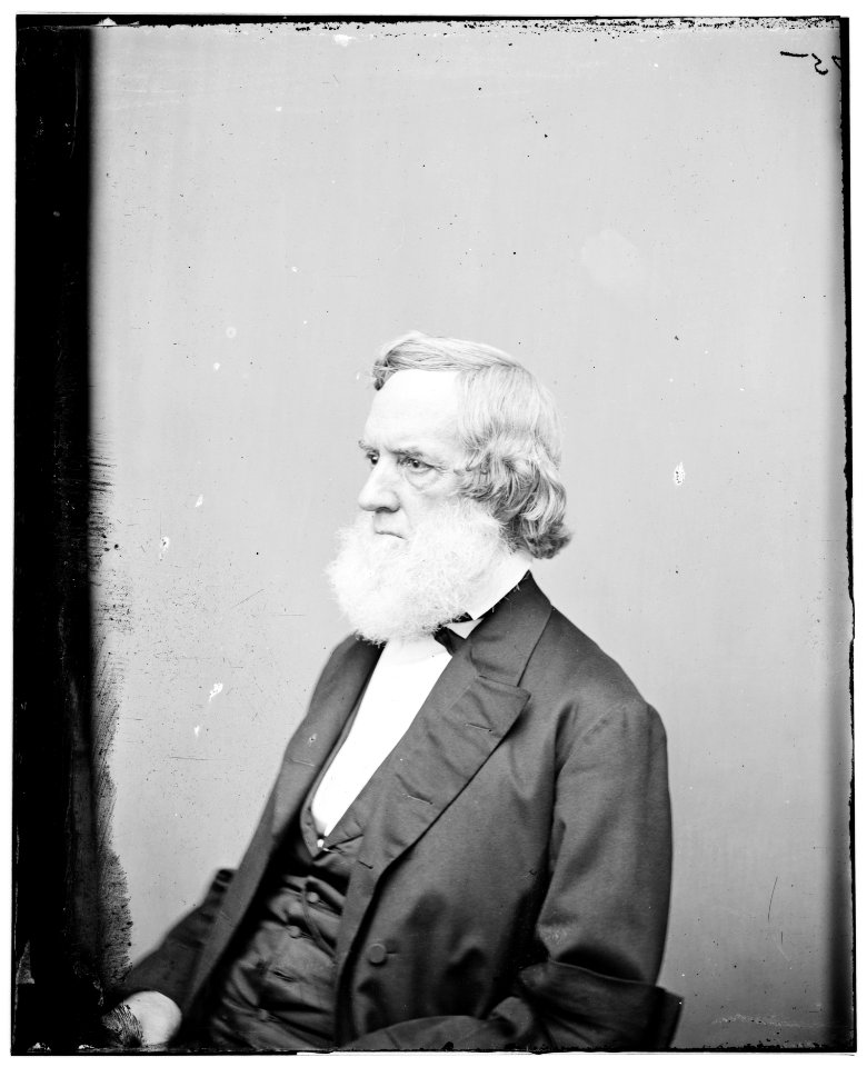 Portrait of Secretary of the Navy Gideon Welles, officer of the United States government LOC cwpb.04843
